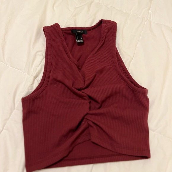 red tank top size S from forever 21 - Picture 1 of 2